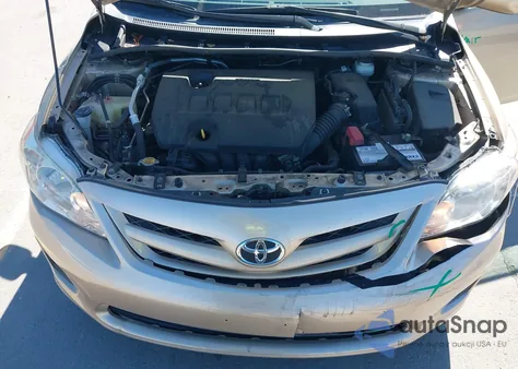 2012 Toyota Corolla Le из США, поврежденный, VIN 5YFBU4EEXCP050648